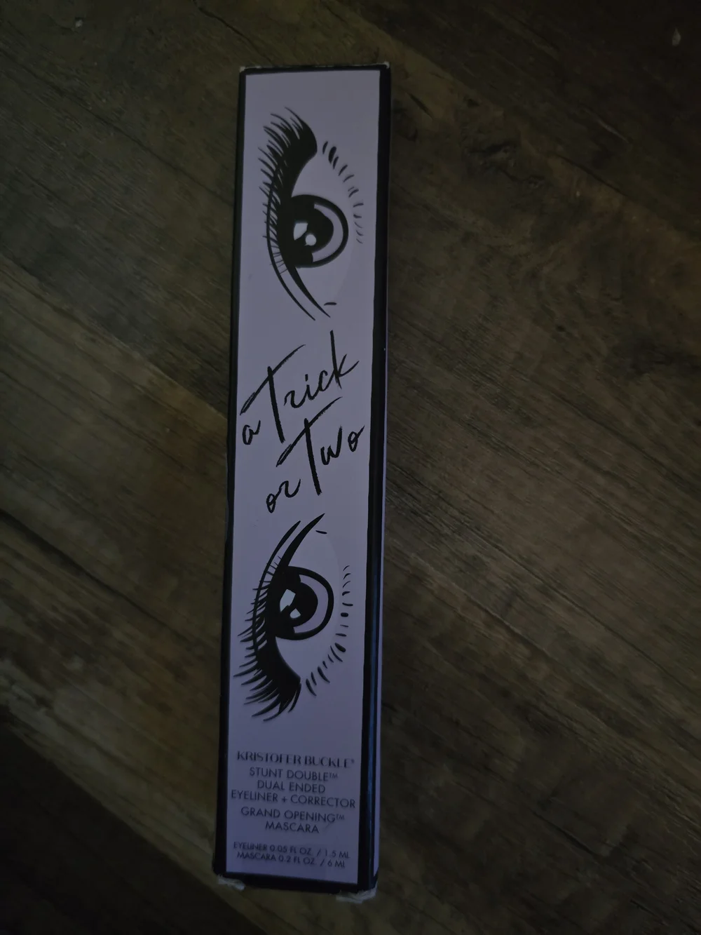a Trick or Two Dual-Ended Eyeliner & Mascara - Lilac Box